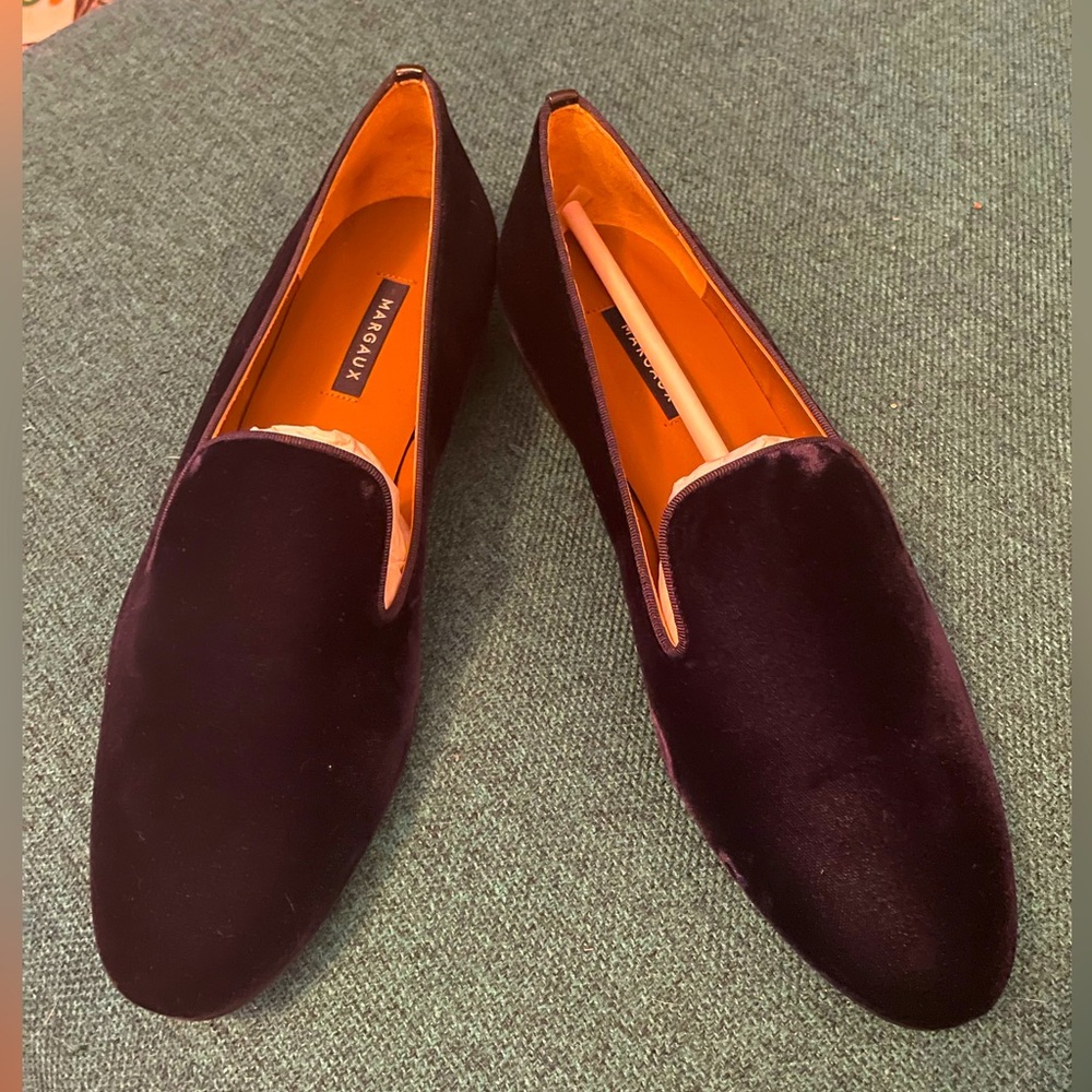 Margaux Navy Velvet “The Loafer” 42.5/11.5